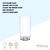 LONGDRINK GLASS SET OF 6 IN PLAIN BOX WL‑888024/6A WILMAX Longdrink glass set of 6 in plain box wl‑888024/6a Wilmax (photo 7)