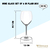 WINE GLASS SET OF 6 IN PLAIN BOX WL‑888009/6A WILMAX Wine glass set of 6 in plain box wl‑888009/6a Wilmax (photo 5)