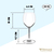 WINE GLASS SET OF 6 IN PLAIN BOX WL‑888009/6A WILMAX Wine glass set of 6 in plain box wl‑888009/6a Wilmax (photo 6)