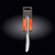 TABLE KNIFE ON BLISTER PACK WL‑999200/1B WILMAX Table knife on blister pack wl‑999200/1b Wilmax (photo 2)
