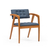 DINING ARMCHAIR WF‑201201059 WILMAX Dining armchair wf‑201201059 Wilmax (photo 1)