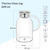 JUG WL‑888214/A WILMAX Jug wl‑888214/a Wilmax (photo 4)