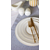 FLAT RIM APPETIZER ROUND PLATE WITH GOLD LINES WL-880102101/A WILMAX Flat rim appetizer round plate with gold lines wl-880102101/a Wilmax (photo 3)