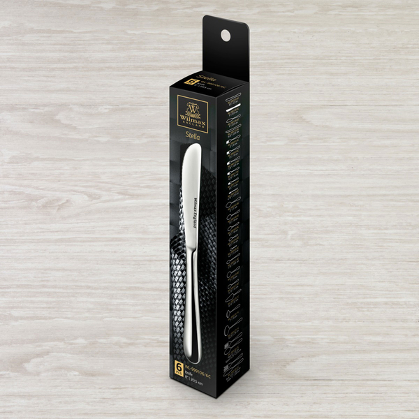 DESSERT KNIFE SET OF 6 IN COLOUR BOX WL‑999106/6C WILMAX Dessert knife set of 6 in colour box wl‑999106/6c Wilmax (photo 2)