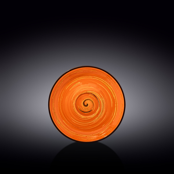 Saucer WL‑669336/B, Color: Orange, Centimeters: 15