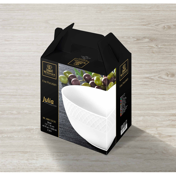 BOWL SET OF 2 IN COLOUR BOX WL‑880121/2C WILMAX Bowl set of 2 in colour box wl‑880121/2c Wilmax (photo 2)