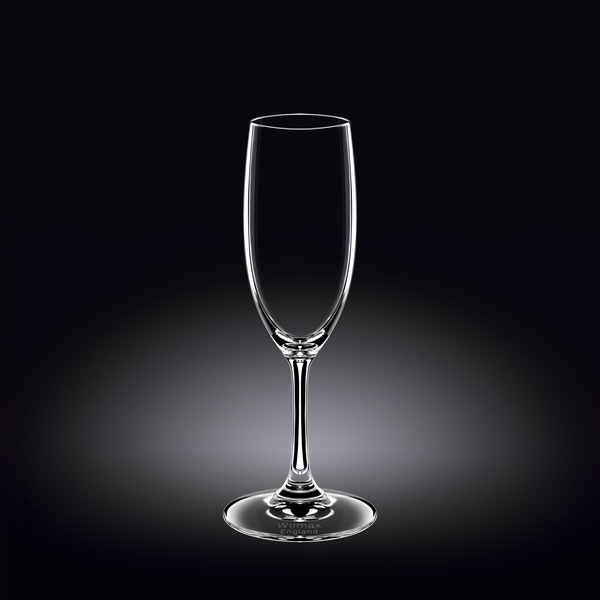 Sada pohárov na šampanské flétňa - 6 ks v priemyselnom boxe wl‑888027/6a Wilmax (photo 1)