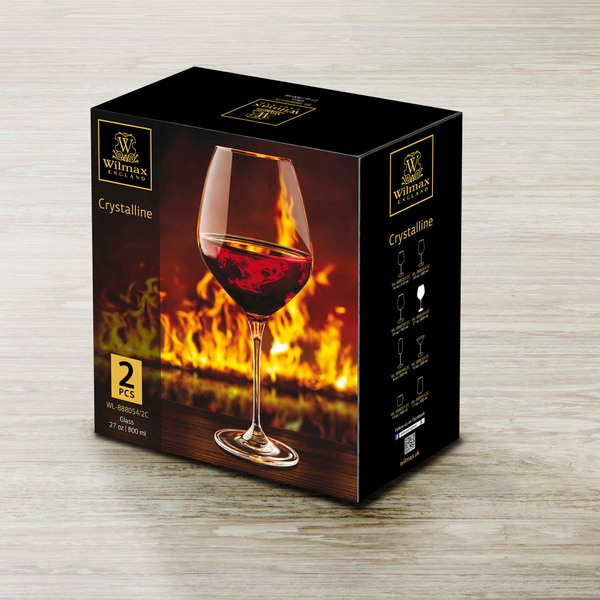 CHARDONNAY GLASS SET OF 2 IN COLOUR BOX WL‑888054/2C WILMAX Chardonnay glass set of 2 in colour box wl‑888054/2c Wilmax (photo 2)