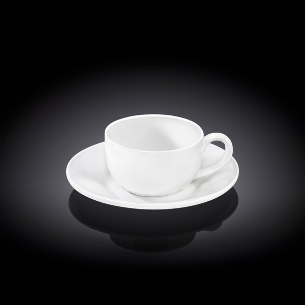 Coffee cup & saucer set of 6 in colour box wl‑993002/6c Wilmax (photo 1)