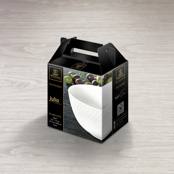 BOWL SET OF 2 IN COLOUR BOX WL‑880120/2C WILMAX Bowl set of 2 in colour box wl‑880120/2c Wilmax (photo 2)