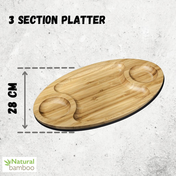 3 SECTION PLATTER WL‑771198/A WILMAX 3 section platter wl‑771198/a Wilmax (photo 2)