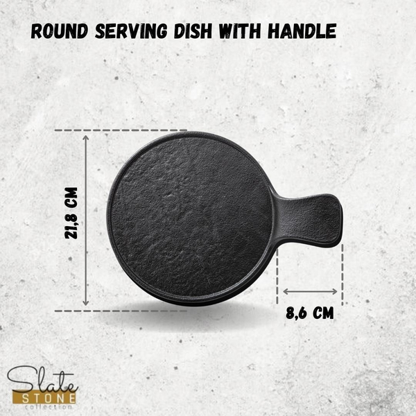 ROUND SERVING DISH WITH HANDLE WL‑661137/A WILMAX Round serving dish with handle wl‑661137/a Wilmax (photo 7)