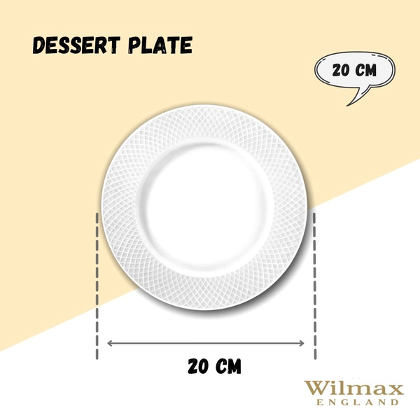 DESSERT PLATE SET OF 2 IN COLOUR BOX WL-880100/2C WILMAX Dessert plate set of 2 in colour box wl-880100/2c Wilmax (photo 5)