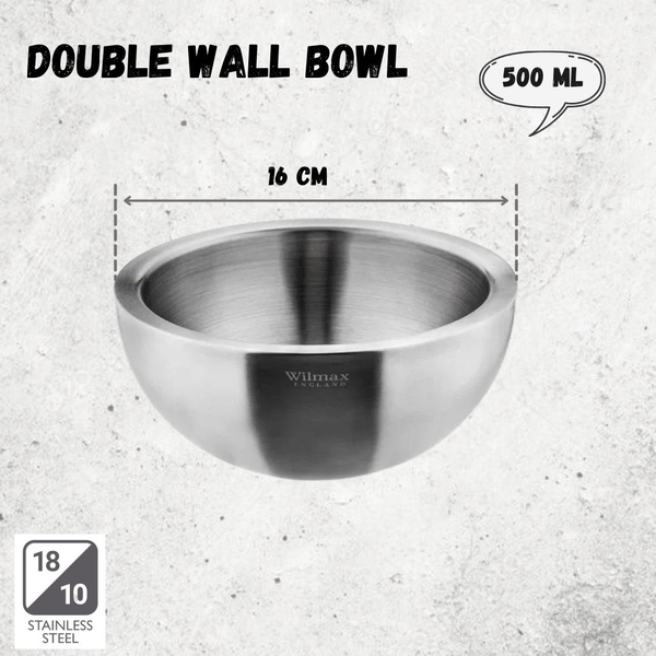DOUBLE WALL BOWL WL‑553002/A WILMAX Double wall bowl wl‑553002/a Wilmax (photo 4)