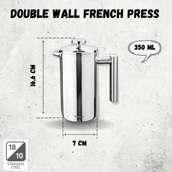ZAPARZACZ DO KAWY - PRASA FRANCZUZSKA W OPAKOWANIU PREZENTOWYM WL‑551005/1C WILMAX Zaparzacz do kawy - prasa franczuzska w opakowaniu prezentowym wl‑551005/1c Wilmax (photo 11)