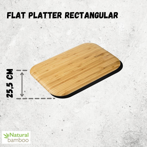 FLAT PLATTER RECTANGULAR WL‑771175/A WILMAX Flat platter rectangular wl‑771175/a Wilmax (photo 2)