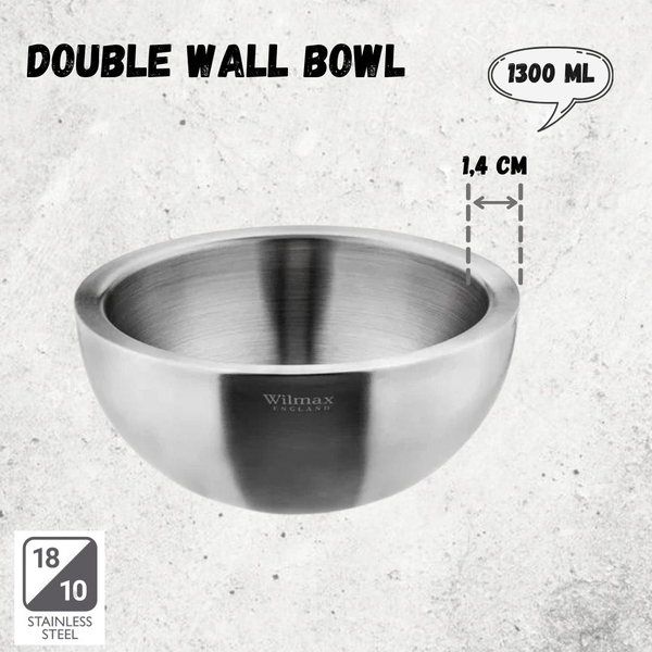 DOUBLE WALL BOWL WL‑553003/A WILMAX Double wall bowl wl‑553003/a Wilmax (photo 6)