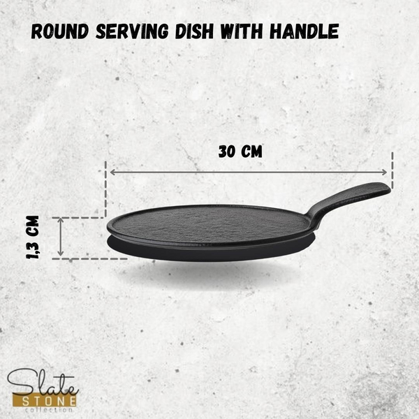 ROUND SERVING DISH WITH HANDLE WL‑661137/A WILMAX Round serving dish with handle wl‑661137/a Wilmax (photo 6)