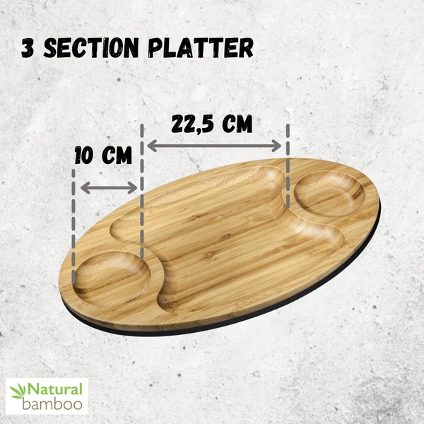 3 SECTION PLATTER WL‑771198/A WILMAX 3 section platter wl‑771198/a Wilmax (photo 4)