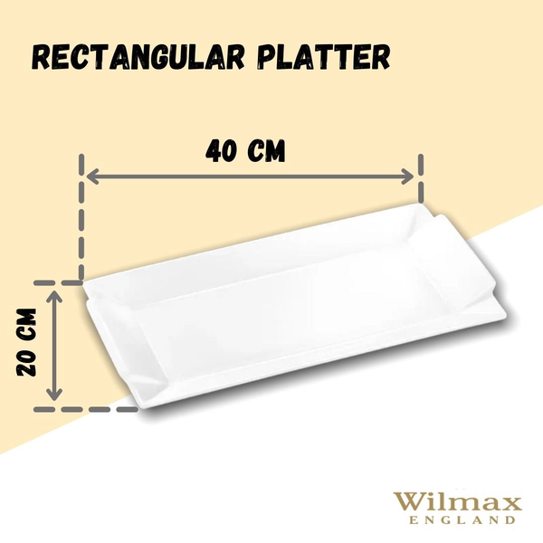 RECTANGULAR PLATTER WL‑992648/A WILMAX Rectangular platter wl‑992648/a Wilmax (photo 2)