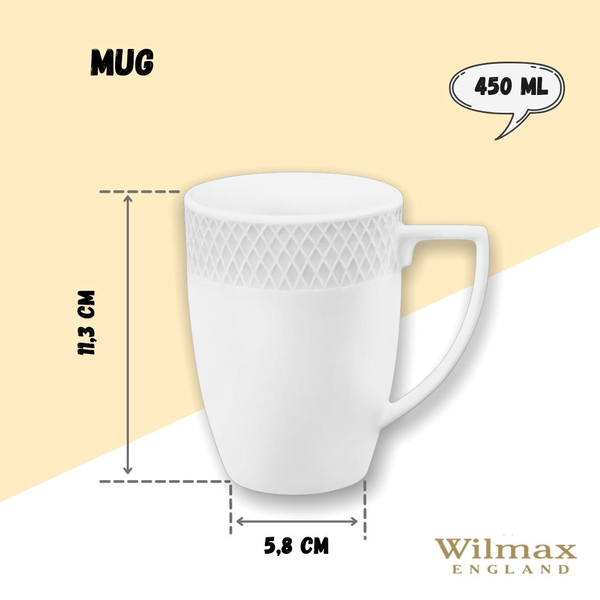 MUG SET OF 2 IN GIFT BOX WL‑880119/2C WILMAX Mug set of 2 in gift box wl‑880119/2c Wilmax (photo 9)