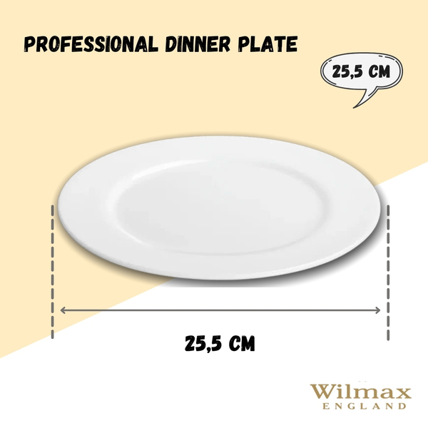 PROFESSIONAL DINNER PLATE WL‑991180/A WILMAX Professional dinner plate wl‑991180/a Wilmax (photo 2)