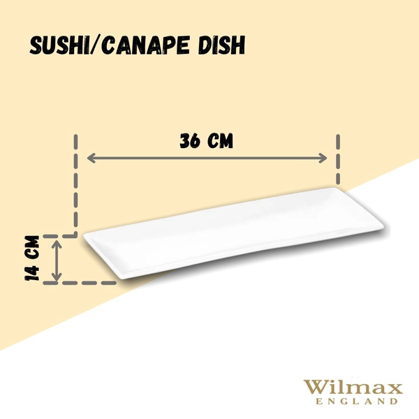 SUSHI/CANAPE DISH WL‑992016/A WILMAX Sushi/canape dish wl‑992016/a Wilmax (photo 2)
