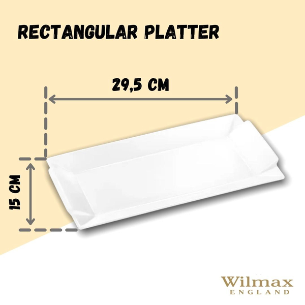 RECTANGULAR PLATTER WL‑992646/A WILMAX Rectangular platter wl‑992646/a Wilmax (photo 2)