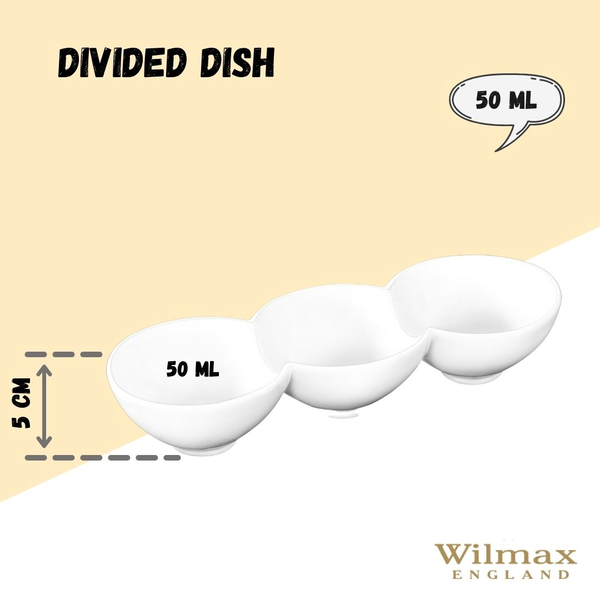 DIVIDED DISH WL‑992601/A WILMAX Divided dish wl‑992601/a Wilmax (photo 3)