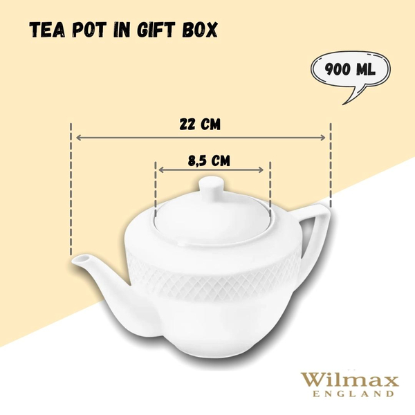 TEA POT IN COLOUR BOX WL‑880110/1C WILMAX Tea pot in colour box wl‑880110/1c Wilmax (photo 7)