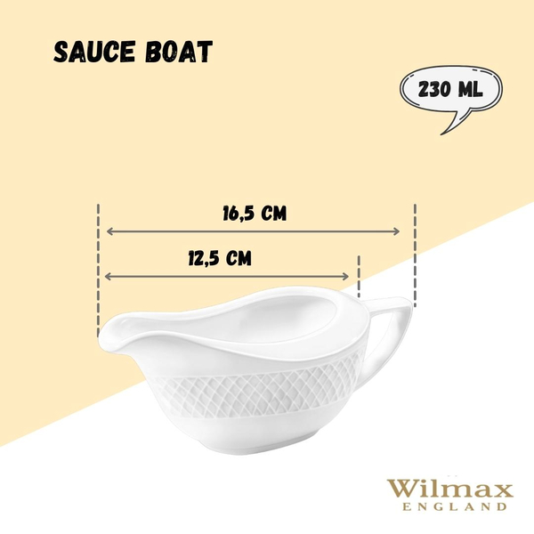 Sauce boat in gift box wl‑880123/1c Wilmax (photo 4)