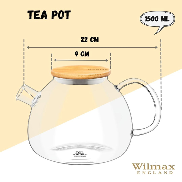TEA POT WL‑888825/A WILMAX Tea pot wl‑888825/a Wilmax (photo 4)