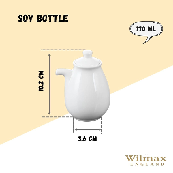 FĽAŠKA NA SÓJOVÚ OMÁČKU WL‑996015/A WILMAX Fľaška na sójovú omáčku wl‑996015/a Wilmax (photo 2)