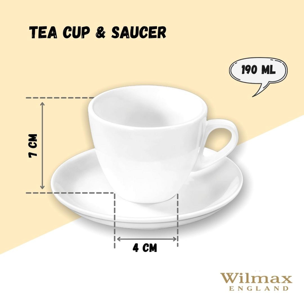 TEA CUP & SAUCER WL‑993175/AB WILMAX Tea cup & saucer wl‑993175/ab Wilmax (photo 2)