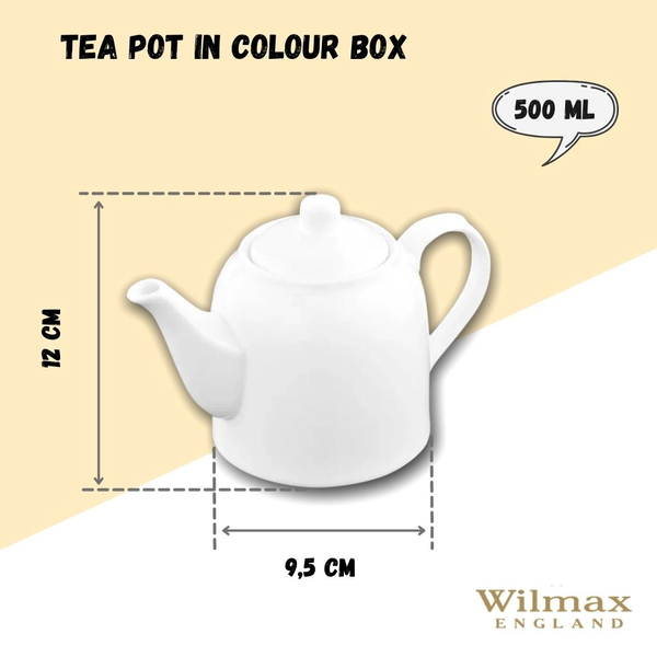 TEA POT IN COLOUR BOX WL‑994033/1C WILMAX Tea pot in colour box wl‑994033/1c Wilmax (photo 2)