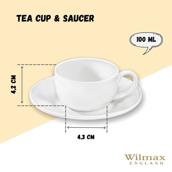 COFFEE CUP & SAUCER WL‑993002/AB WILMAX Coffee cup & saucer wl‑993002/ab Wilmax (photo 3)