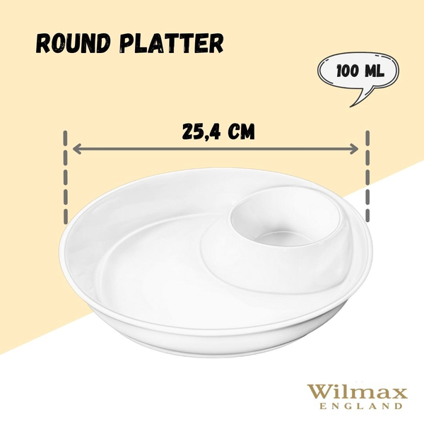 ROUND PLATTER WL‑992658/A WILMAX Round platter wl‑992658/a Wilmax (photo 2)