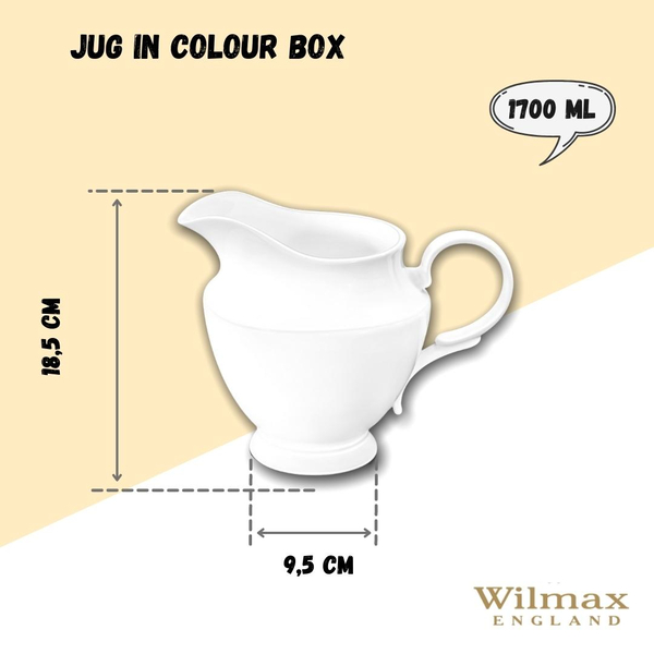 SZKLANY DZBANEK W OPAKOWANIU PREZENTOWYM WL‑995031/1C WILMAX Szklany dzbanek w opakowaniu prezentowym wl‑995031/1c Wilmax (photo 2)