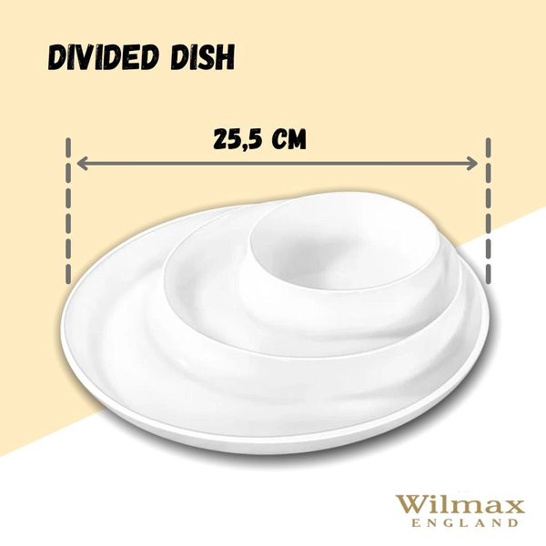 DIVIDED DISH WL‑992691/A WILMAX Divided dish wl‑992691/a Wilmax (photo 2)