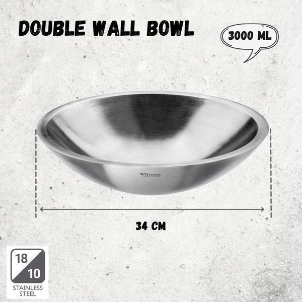 DOUBLE WALL BOWL WL‑553001/A WILMAX Double wall bowl wl‑553001/a Wilmax (photo 4)