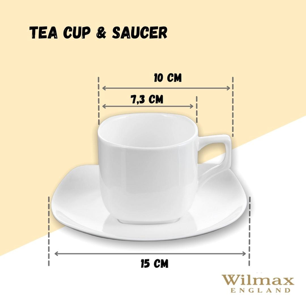 TEA CUP & SAUCER WL‑993003/AB WILMAX Tea cup & saucer wl‑993003/ab Wilmax (photo 5)