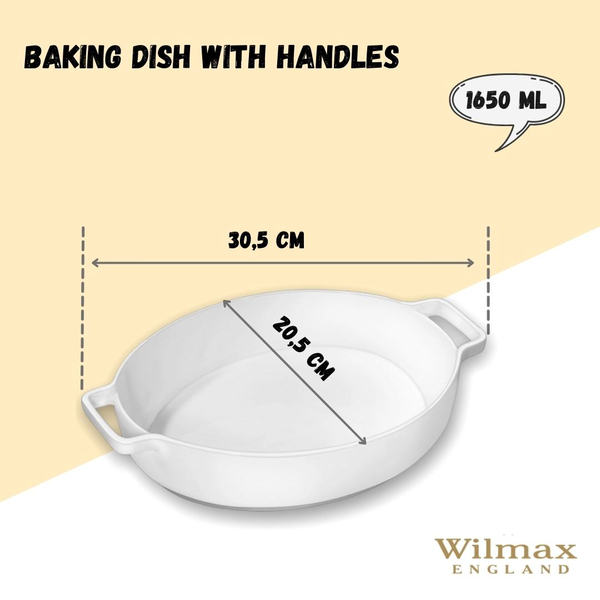 BAKING DISH WITH HANDLES WL‑997040/A WILMAX Baking dish with handles wl‑997040/a Wilmax (photo 3)