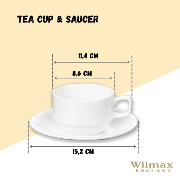 TEA CUP & SAUCER WL‑993008/AB WILMAX Tea cup & saucer wl‑993008/ab Wilmax (photo 4)