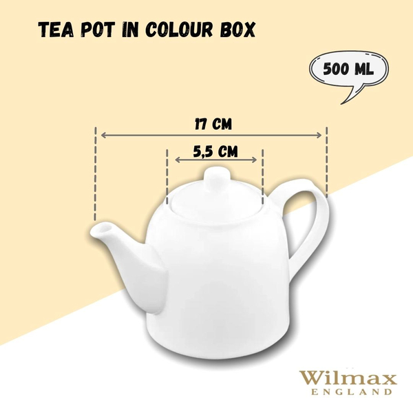 TEA POT IN COLOUR BOX WL‑994033/1C WILMAX Tea pot in colour box wl‑994033/1c Wilmax (photo 3)