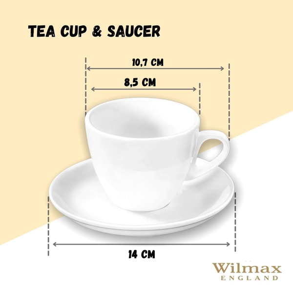 TEA CUP & SAUCER WL‑993175/AB WILMAX Tea cup & saucer wl‑993175/ab Wilmax (photo 3)