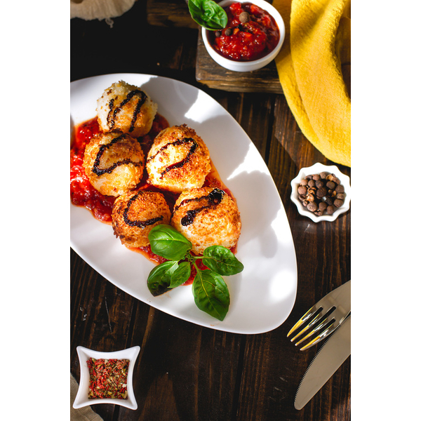 TROJUHOĽNÍKOVÝ TANIER WL‑992796/A WILMAX Trojuhoľníkový tanier wl‑992796/a Wilmax (photo 3)