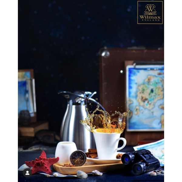 COFFEE CUP & SAUCER SET OF 2 IN COLOUR BOX WL‑993005/2C WILMAX Coffee cup & saucer set of 2 in colour box wl‑993005/2c Wilmax (photo 6)