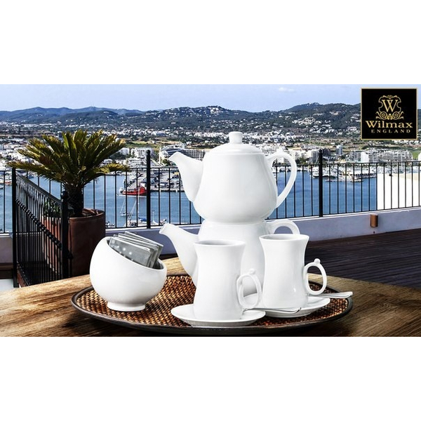 TEA CUP & SAUCER SET OF 6 IN COLOUR BOX WL‑993087/6C WILMAX Tea cup & saucer set of 6 in colour box wl‑993087/6c Wilmax (photo 4)