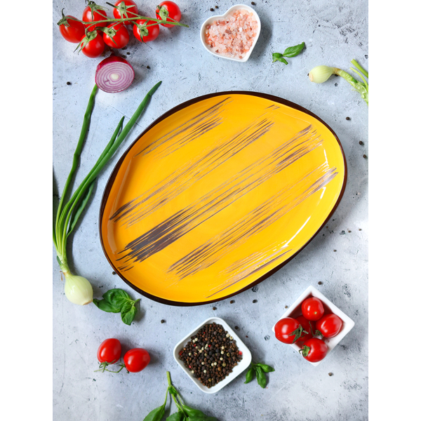 STONE SHAPE DISH WL‑668442/A WILMAX Stone shape dish wl‑668442/a Wilmax (photo 3)