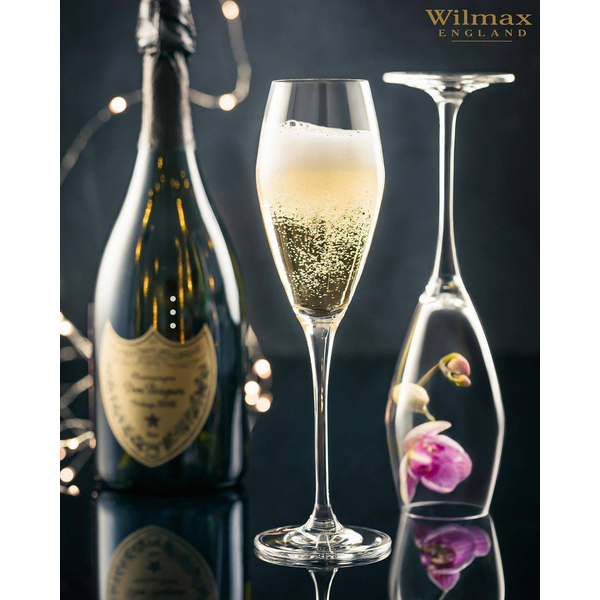 CHAMPAGNE FLUTE SET OF 2 IN COLOUR BOX WL‑888050/2C WILMAX Champagne flute set of 2 in colour box wl‑888050/2c Wilmax (photo 3)